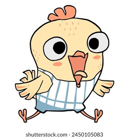 Chicken on the beach, summer beach cut file, chicken, cute clipart,eps,