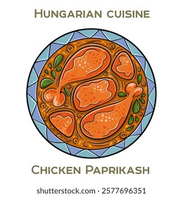 Chicken paprikash is a traditional Hungarian dish featuring tender chicken simmered in a rich, creamy paprika-infused sauce, often served with dumplings or pasta.