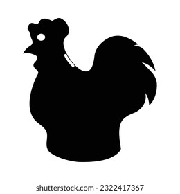chicken piggy bank vektor illustration design