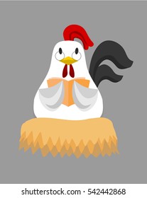 chicken read a book