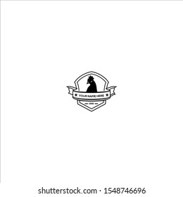 chicken retro logo design can use anything you needed