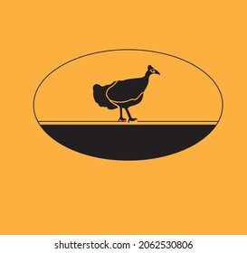 chicken retro style logo ,label ,template concept 
