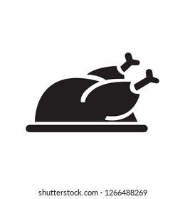 CHICKEN ROAST ICON CONCEPT
