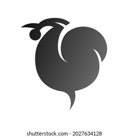 Chicken rooster cock logo symbol icon animal