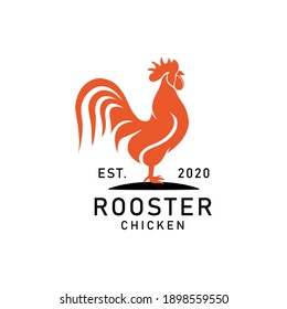Chicken Rooster Icon Logo design