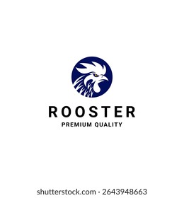 chicken rooster logo design template