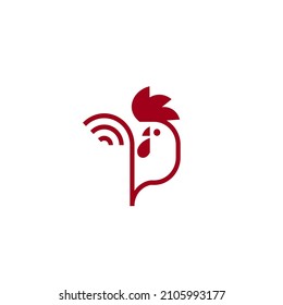 Chicken, Rooster Vector Logo Template