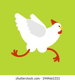 139 Anxious chicken Images, Stock Photos & Vectors | Shutterstock