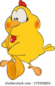 Chicken the saxophonist cartoon