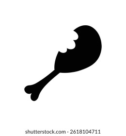 chicken silhouettes vector file with white background