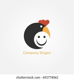 chicken smile logo