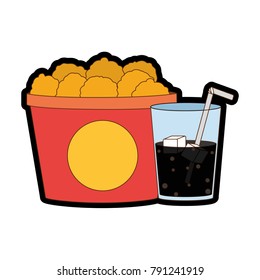Chicken and soda design