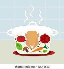 Chicken soup