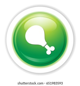 chicken steak icon