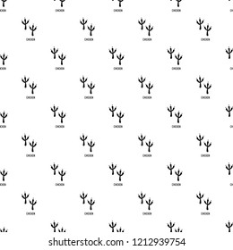 Chicken step pattern seamless vector repeat geometric for any web design