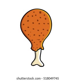 chicken thigh or drumstick icon image 