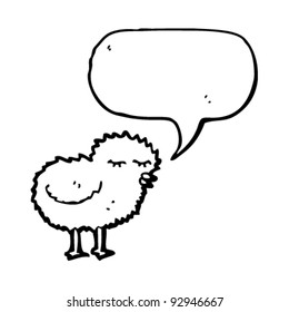 chicken with thought bubble