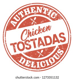Chicken Tostadas Stamp