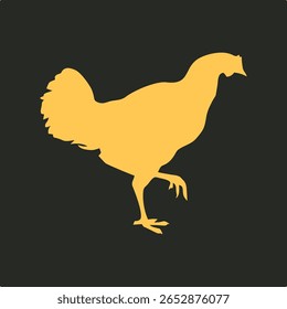 Chicken trendy applicable important vector Illustration design pretty colorful background.eps