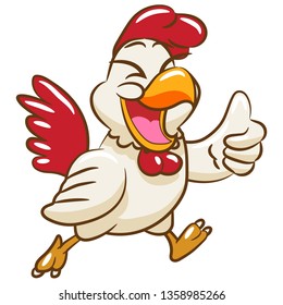 chicken vector cartoon