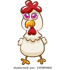 chicken vector clipart