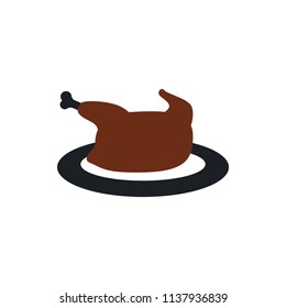 chicken vector icon