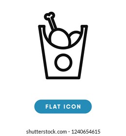 Chicken vector icon
