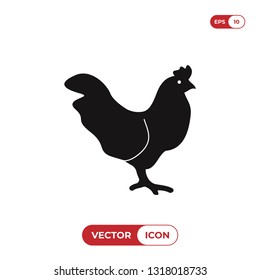 Chicken vector icon