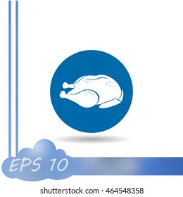 Chicken vector icon