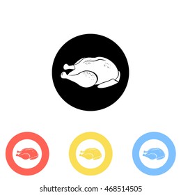 Chicken vector icon