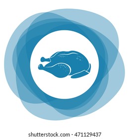 Chicken vector icon