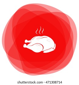 Chicken vector icon