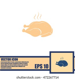 Chicken vector icon