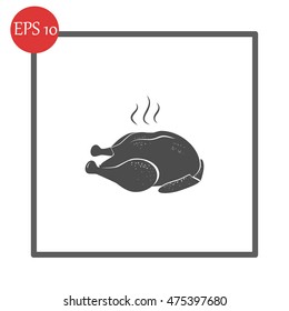 Chicken vector icon