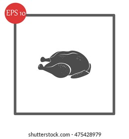 Chicken vector icon