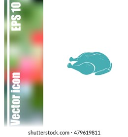 Chicken vector icon