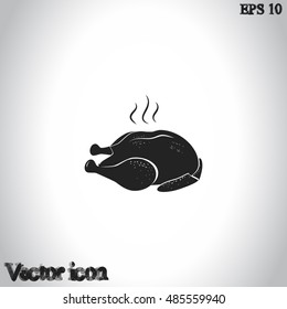 Chicken vector icon