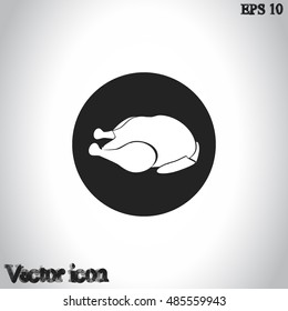 Chicken vector icon