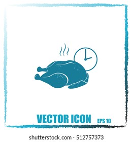 Chicken vector icon