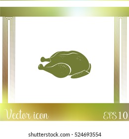Chicken vector icon