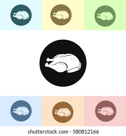 Chicken vector icon