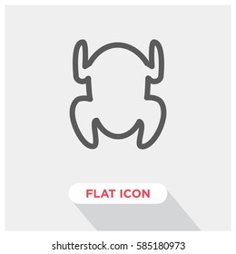 Chicken vector icon