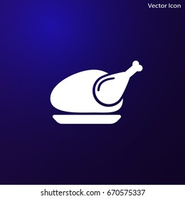 Chicken Vector Icon