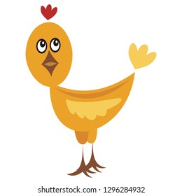 Chicken. Vector illustration