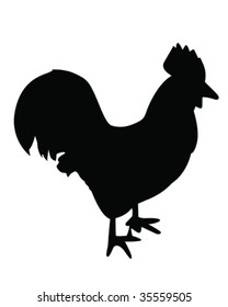 Chicken Vector Illustration Stock Vector (Royalty Free) 35559505 ...