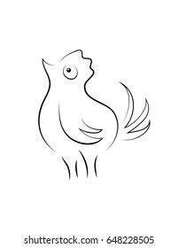 Chicken vector illustration
