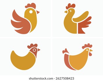 Chicken Vector Illustration, Cute and Creative Chicken Art for Any Project