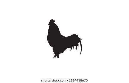 chicken vector illustration design black and white