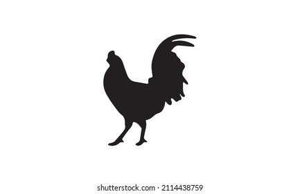 chicken vector illustration design black and white