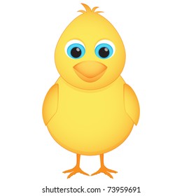 Chicken Vector isolated on white